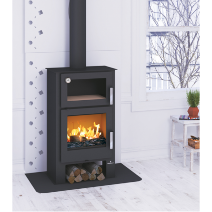 Fogão a lenha com forno - BRONPI Gijon-H 9 kW
