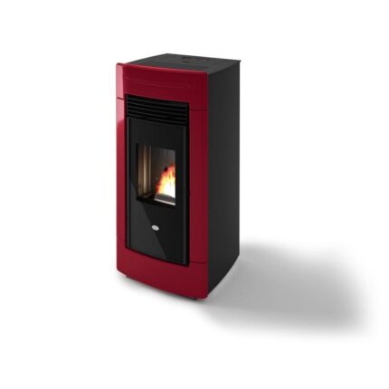 Salamandra ventilada com pellets cerâmicos - EVACALOR Laura 13 kW